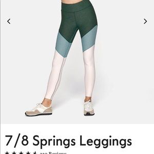 Color block leggings